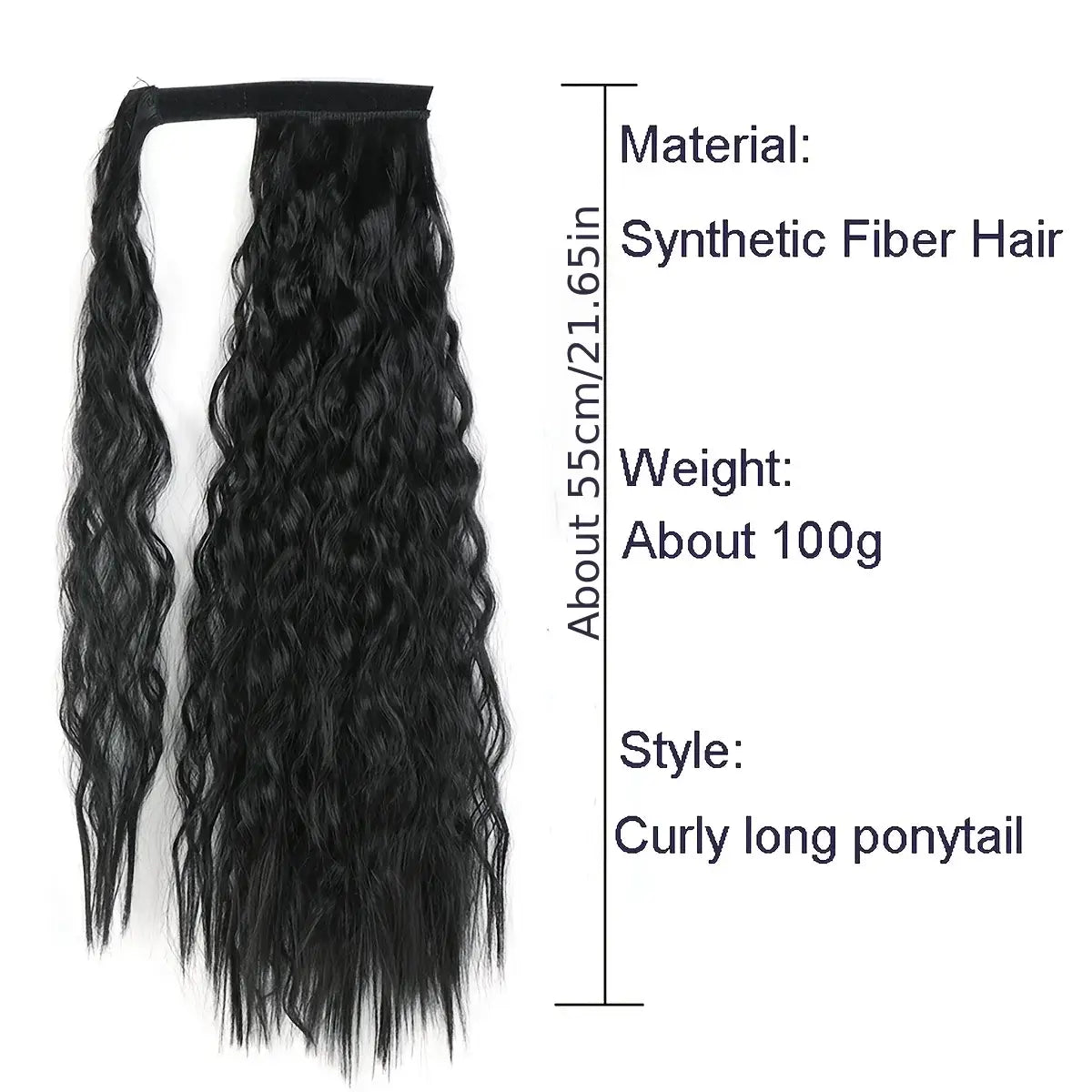 Elevate Your Style with Queen Afro Clip-In Ponytail Extensions