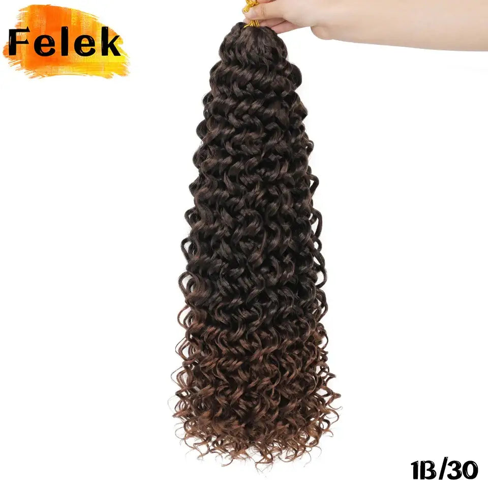 All Products: Elevate Your Style with Ocean Wave Braiding Creations - T1B/30 / CHINA / 22INCHES | 1Pcs/Lot