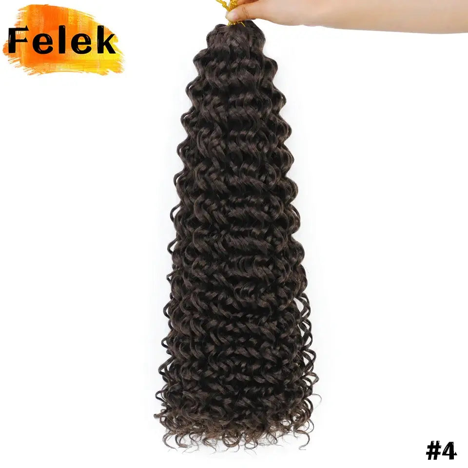 All Products: Elevate Your Style with Ocean Wave Braiding Creations - #4 / CHINA / 22INCHES | 7Pcs/Lot