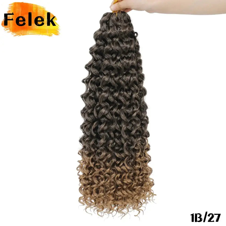 All Products: Elevate Your Style with Ocean Wave Braiding Creations - T1B/27 / CHINA / 22INCHES | 5pcs/lot