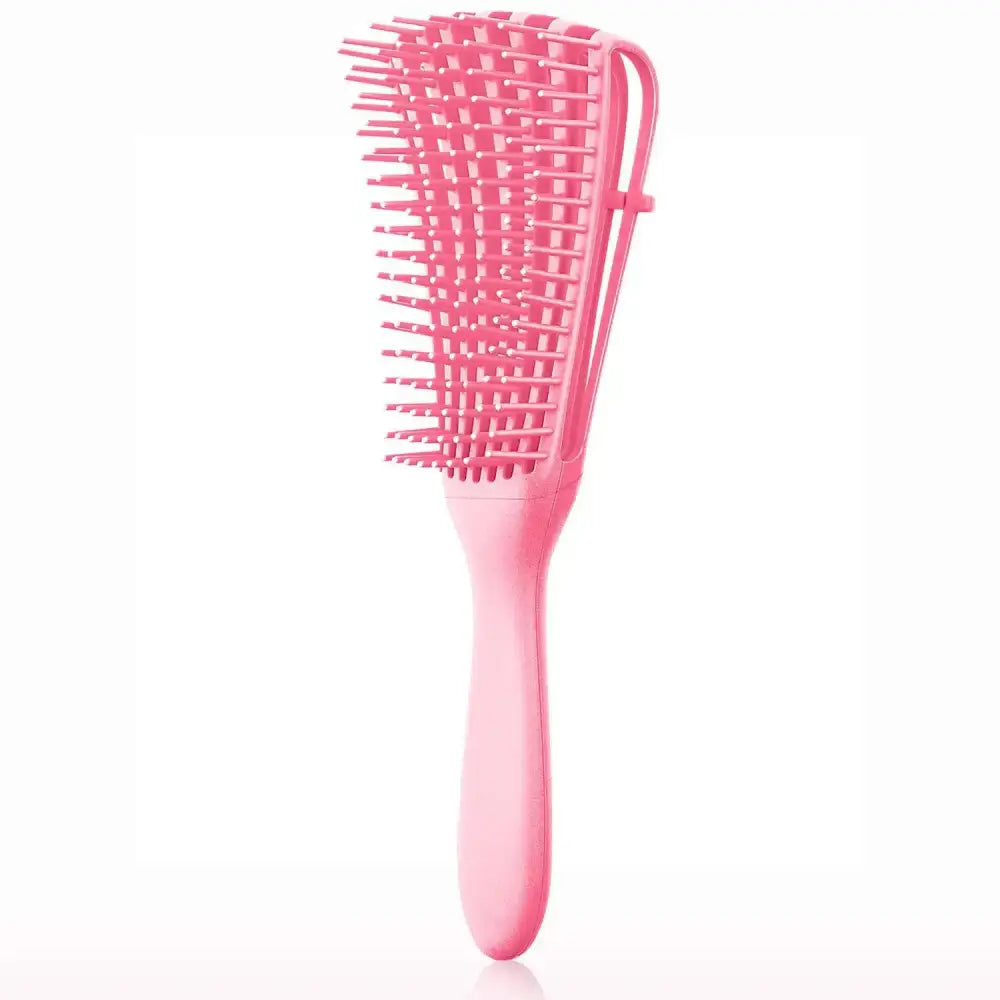 Curated Hair Care for All Your Needs: Detangling Hair Brush & More - Pink