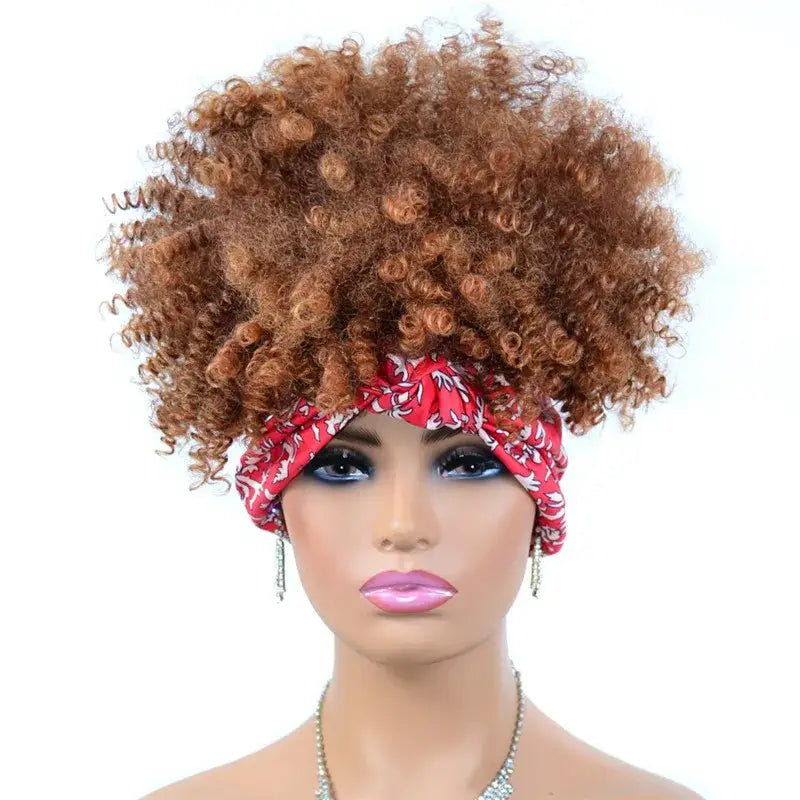 Discover Elegant Kinky Curly Headband Wigs for Radiant Style