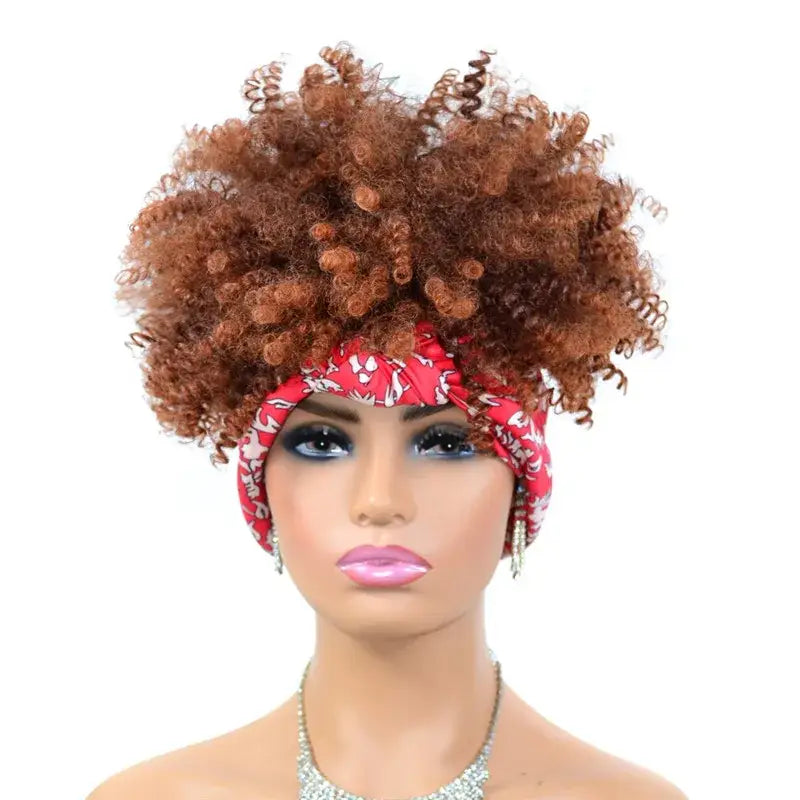 Discover Elegant Kinky Curly Headband Wigs for Radiant Style