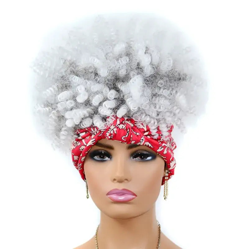 Discover Elegant Kinky Curly Headband Wigs for Radiant Style