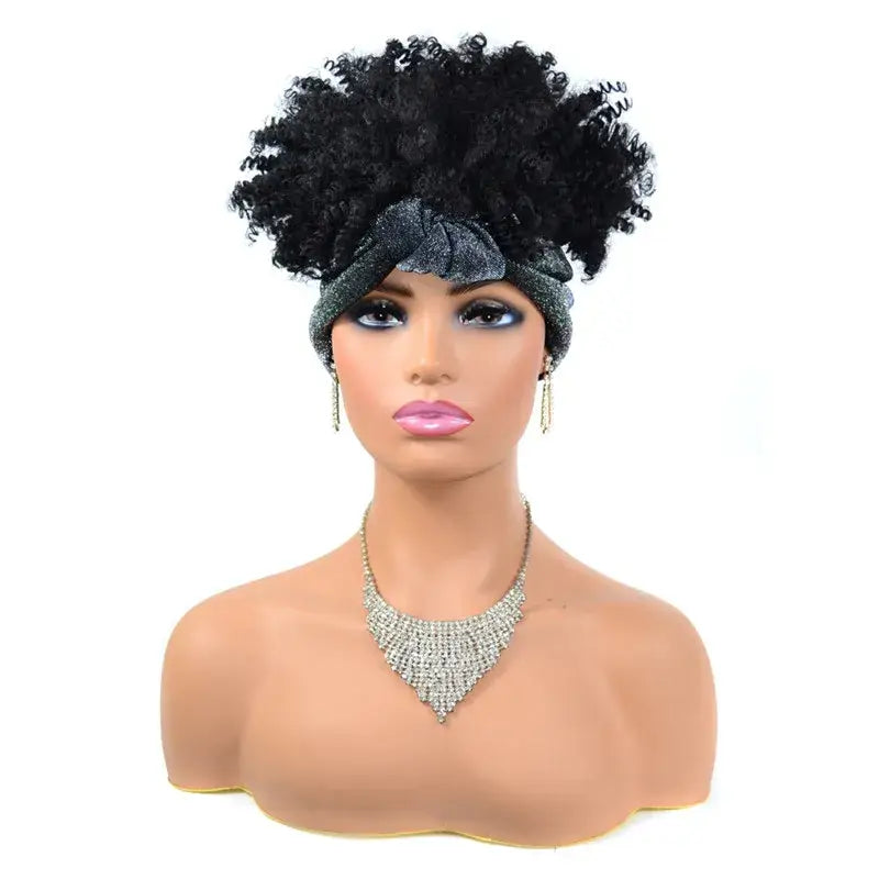 Discover Elegant Kinky Curly Headband Wigs for Radiant Style