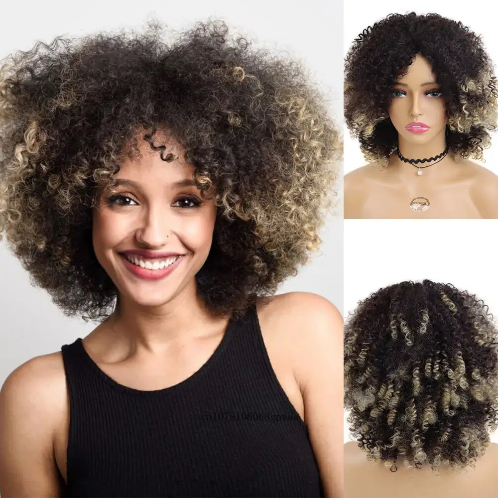 Discover Fluffy Afro Curly Beauty and Haircare Products Online - Mix Brown