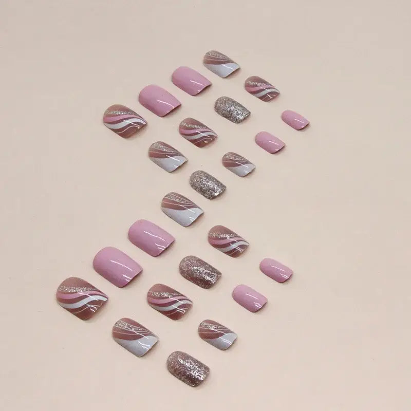 Discover Minimalist Striped Nail Products at Queen Afro - QHW1002