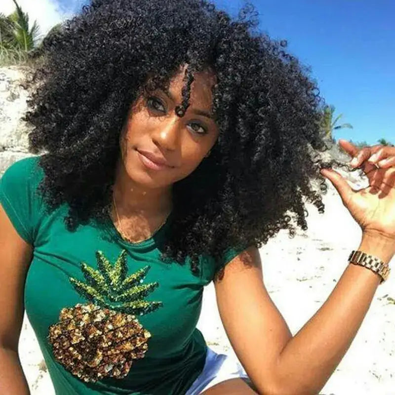 Discover New Arrivals: Kinky Curly Hair and Afro Kinky Curly Styles - Natural Color / 14inches