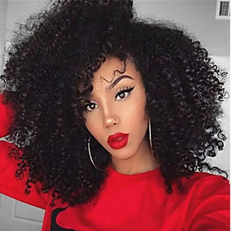 Discover New Arrivals: Kinky Curly Hair and Afro Kinky Curly Styles - Natural Color / 14inches