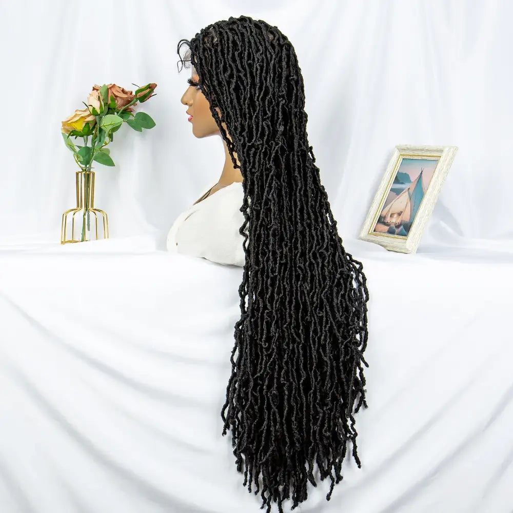 Discover Stunning Lace Braided Wigs and Beauty Essentials Today - 1B / 36inches