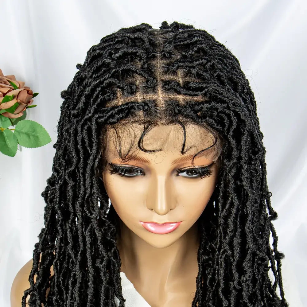 Discover Stunning Lace Braided Wigs and Beauty Essentials Today - 1B / 36inches