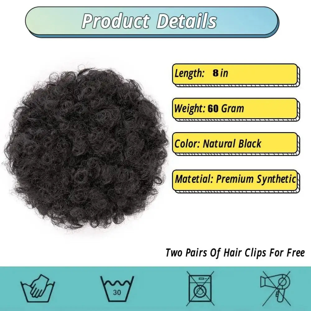 Discover Stylish Afro Puff Drawstring Essentials for Your Beauty Routine