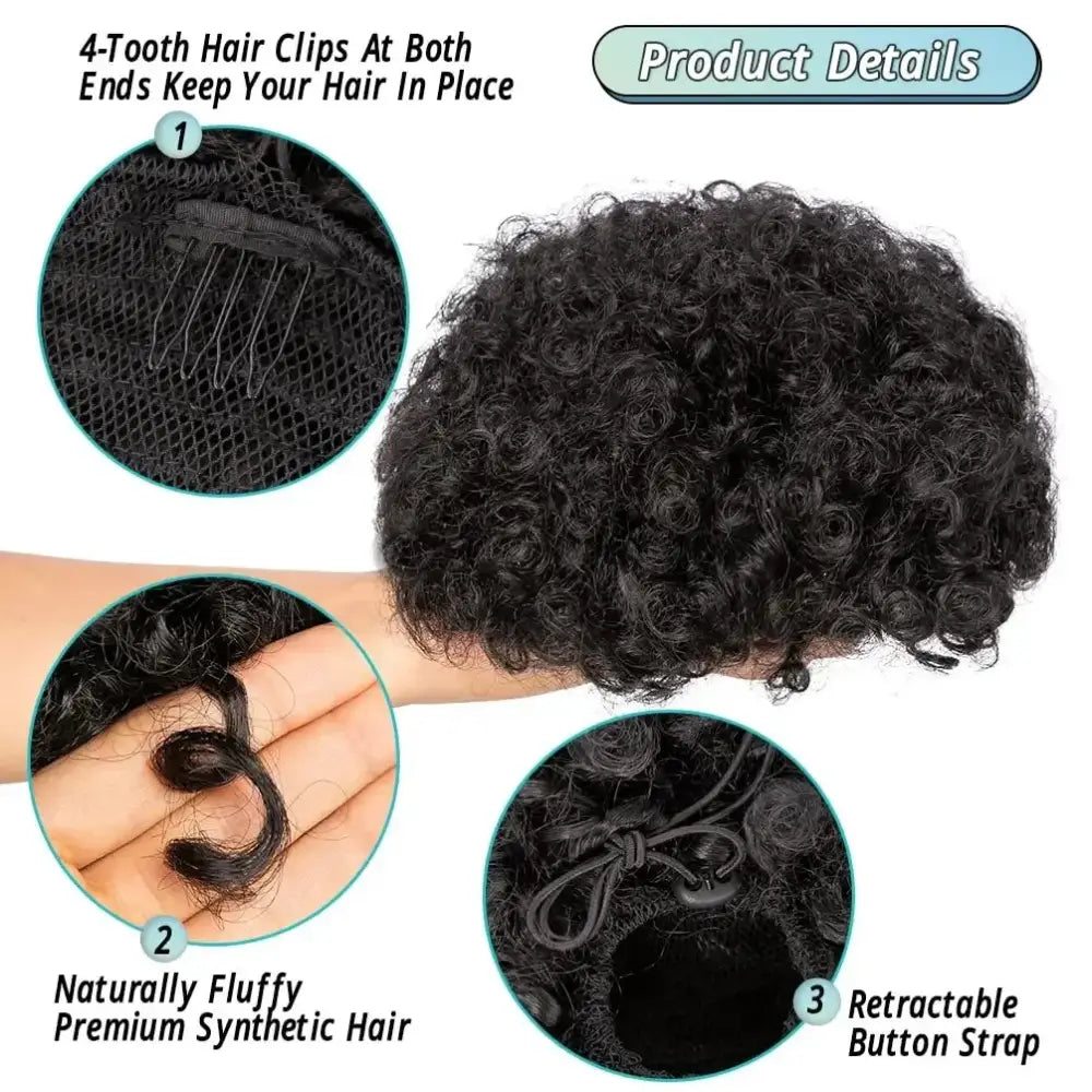 Discover Stylish Afro Puff Drawstring Essentials for Your Beauty Routine