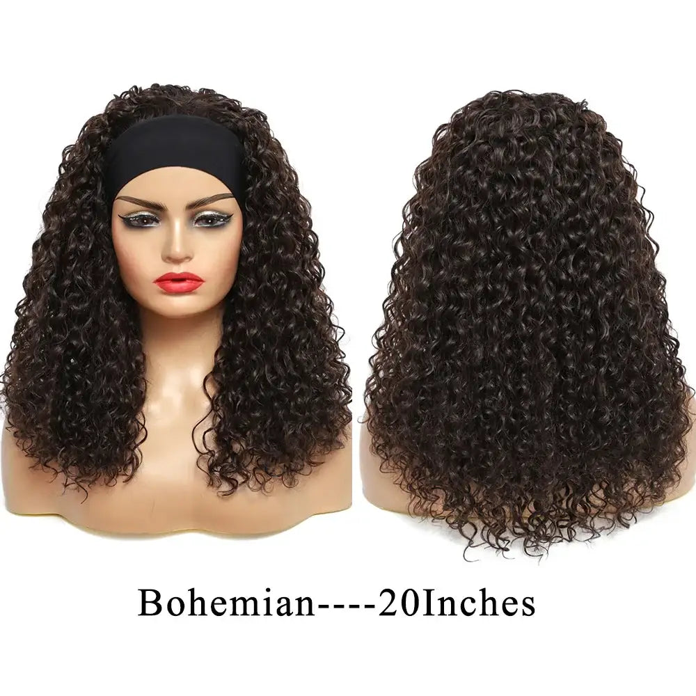 Discover Trendy Headband Wigs and Deep Wave Accessories at Queen Afro - Bohemian-20 / 22inches-20inches