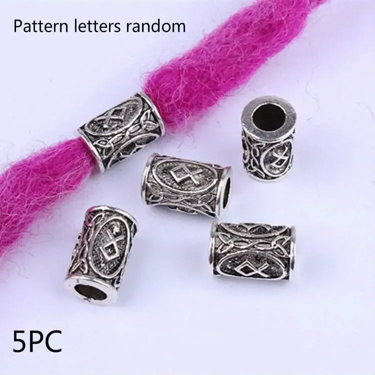 Discover Trendy Metal African Hair Rings in Our New Arrivals - 5pcs NO.11