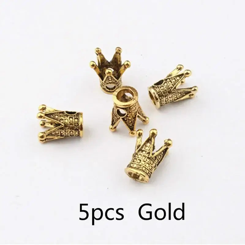 Discover Trendy Metal African Hair Rings in Our New Arrivals - 5pcs NO.26