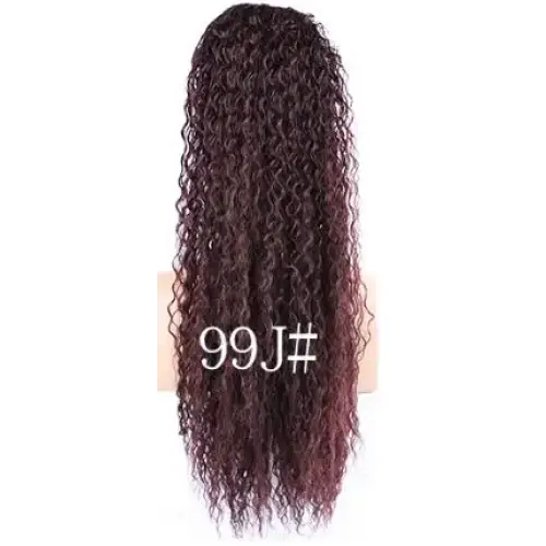 Elegant Synthetic Drawstring Ponytails for Every Style and Occasion - #99J / 18inches