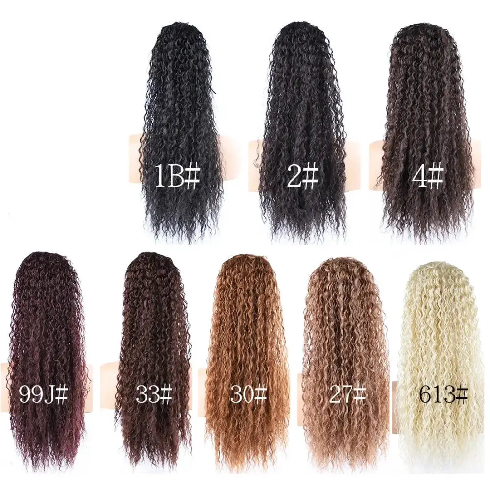 Elegant Synthetic Drawstring Ponytails for Every Style and Occasion