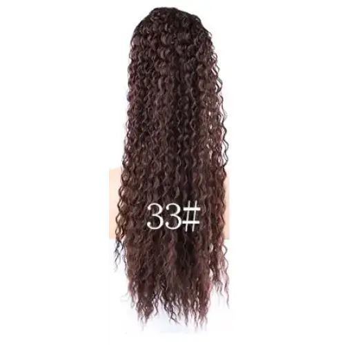 Elegant Synthetic Drawstring Ponytails for Every Style and Occasion - #33 / 18inches