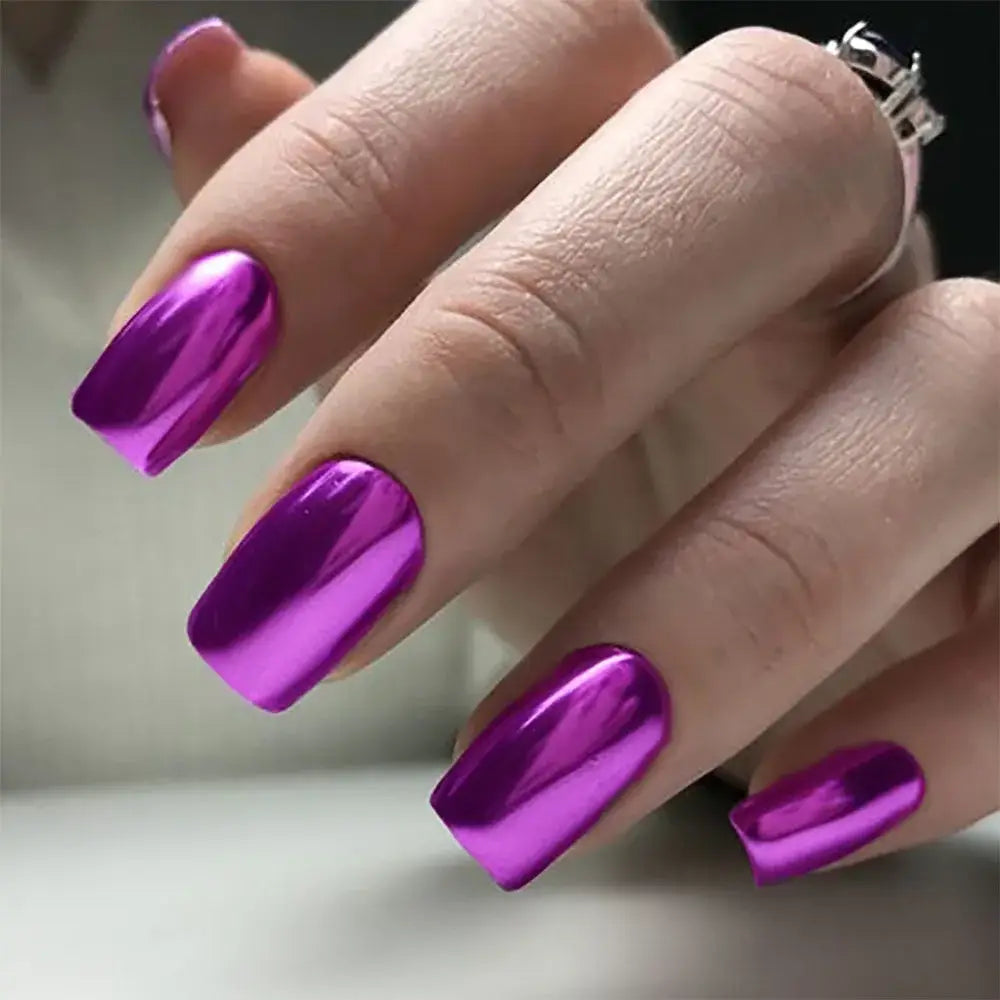 Elevate Your Beauty Routine with Our Press-On Nail Set Collection - Purple