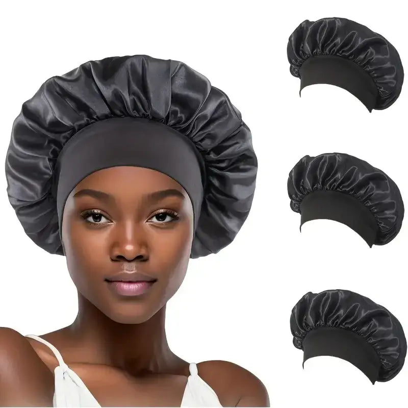 Elevate Your Hair Care Routine with Our Satin Bonnet Hair Essentials