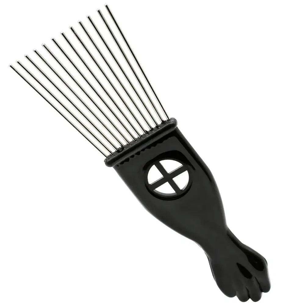 Elevate Your Hair Care Routine with Our Stainless Steel Afro Fork - Size M