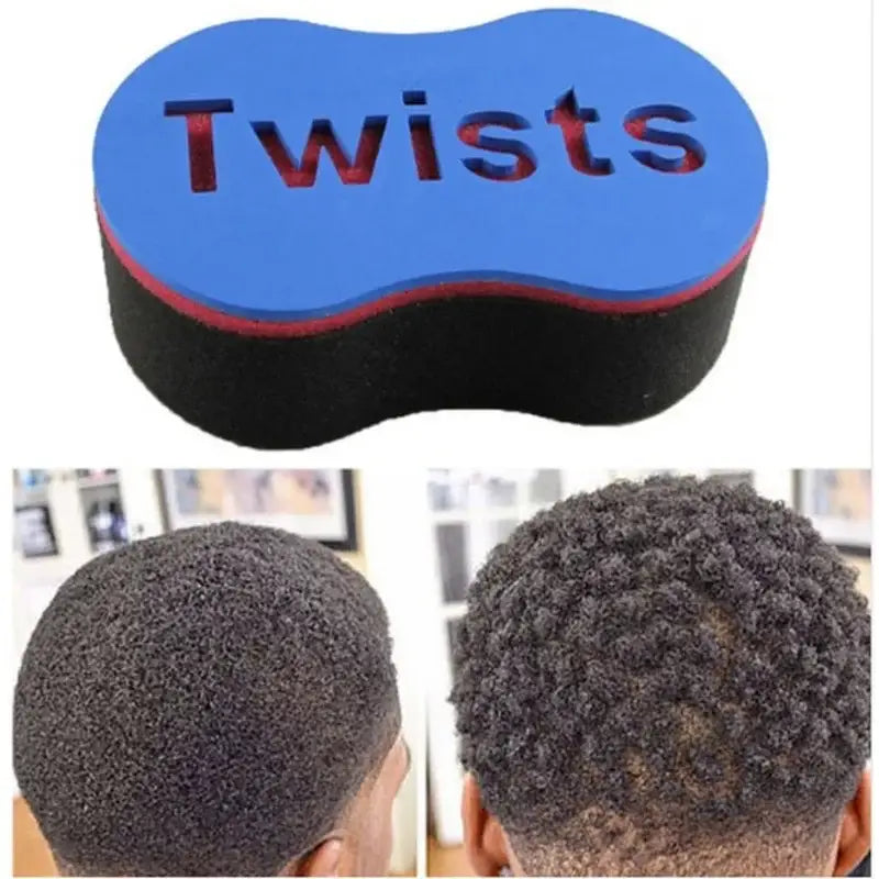 Elevate Your Hair Care with Our Double-Sided Twist Sponge at Queen Afro