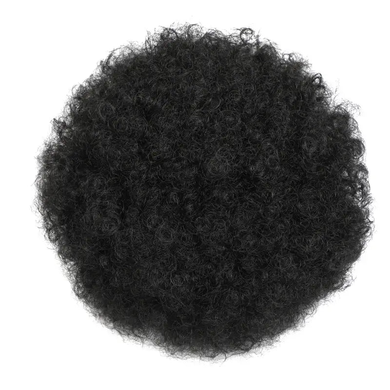 Elevate Your Look with Kinky Curly Drawstring Ponytails at Queenafro.com - 1B