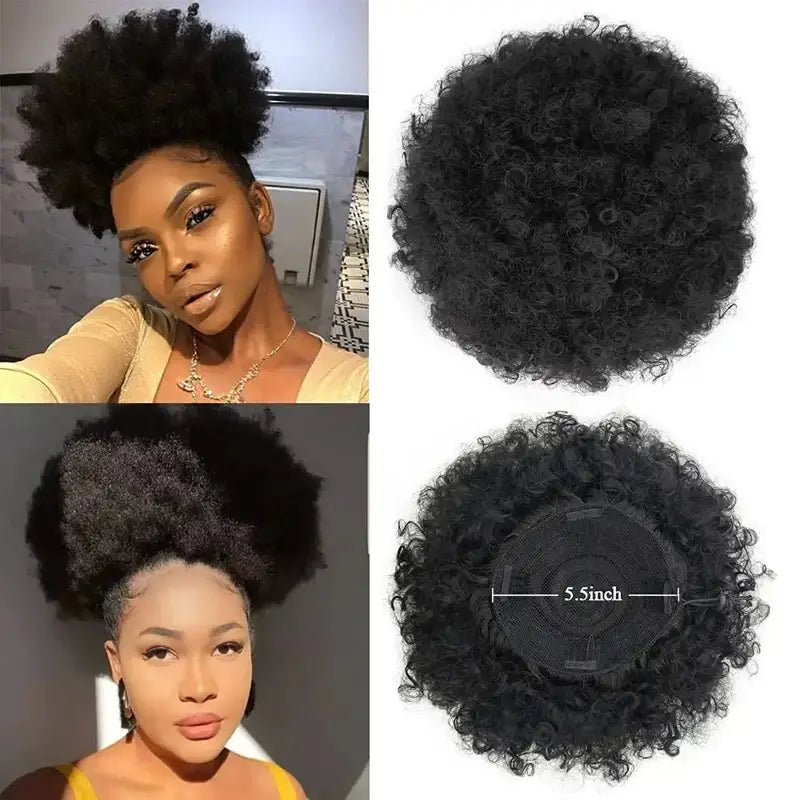 Elevate Your Look with Queen Afro Hair Extensions and Ponytail Styles