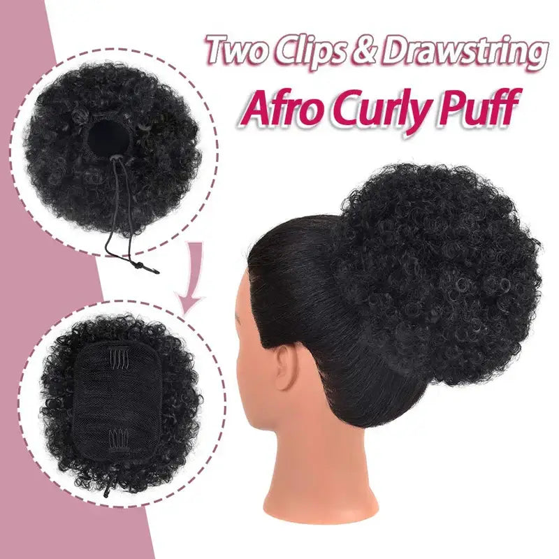 Elevate Your Look with Queen Afro Hair Extensions and Ponytail Styles