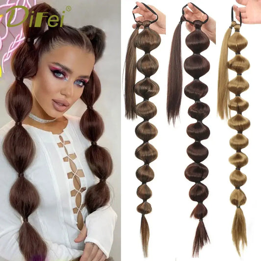 Elevate Your Style with Bubble Ponytail Extensions and Accessories