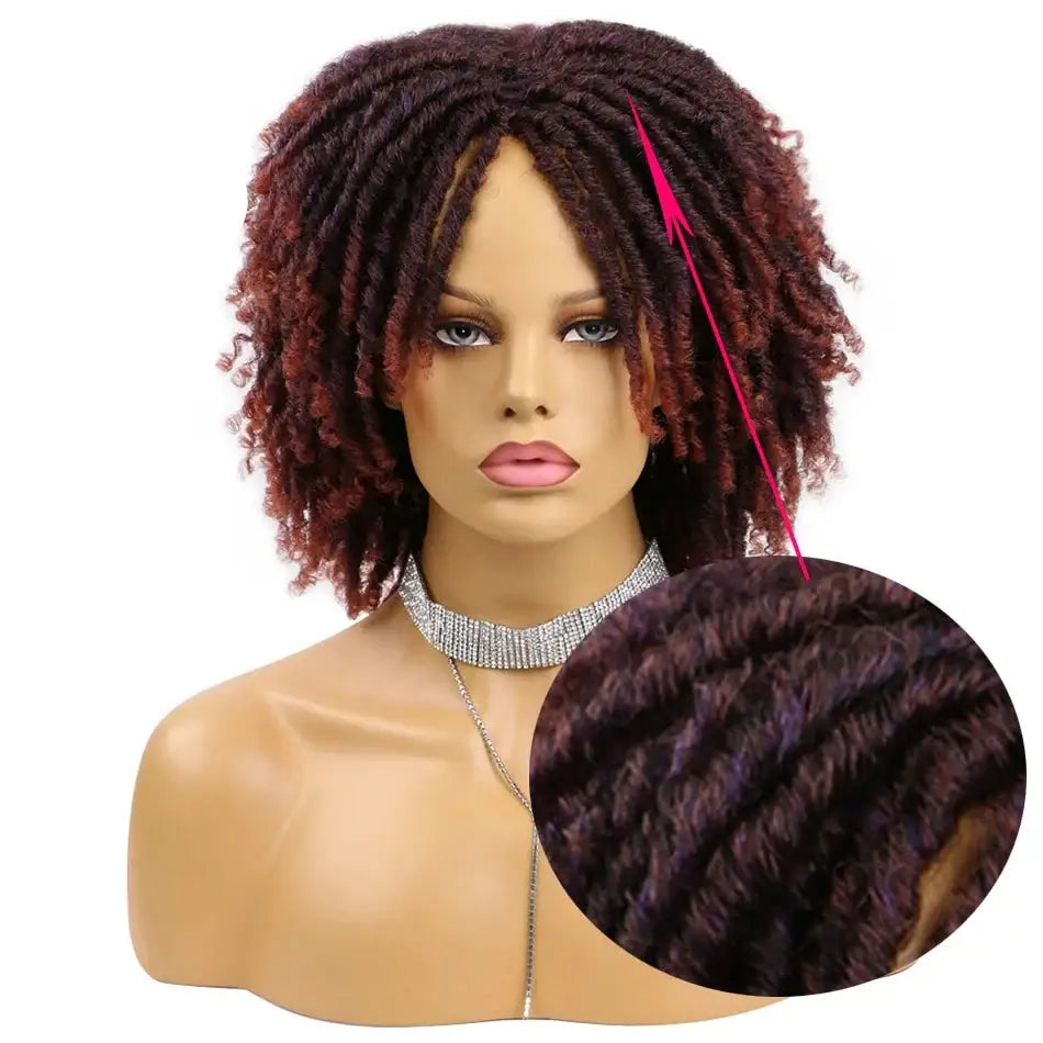 Elevate Your Style with Our Short Curly Human Hair Collection - 1B-Purple-350 / 1pc / CHINA | 6inches