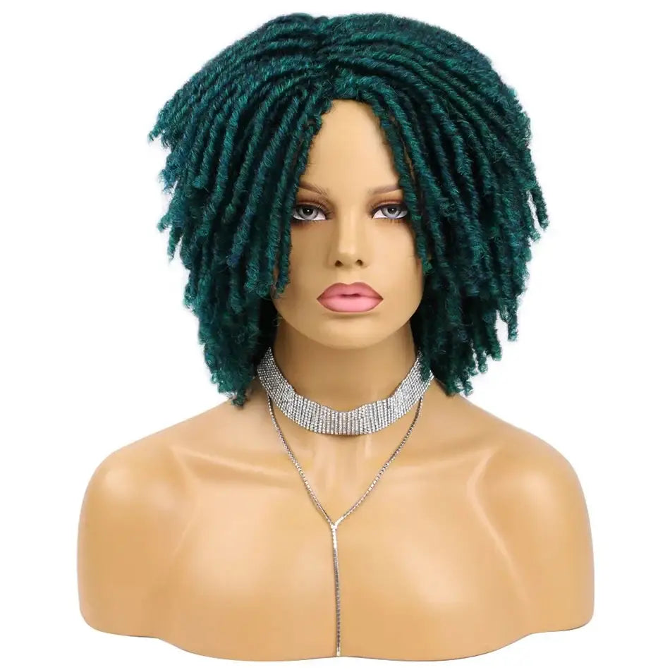 Elevate Your Style with Our Short Curly Human Hair Collection - M-Green / 1pc / CHINA | 6inches