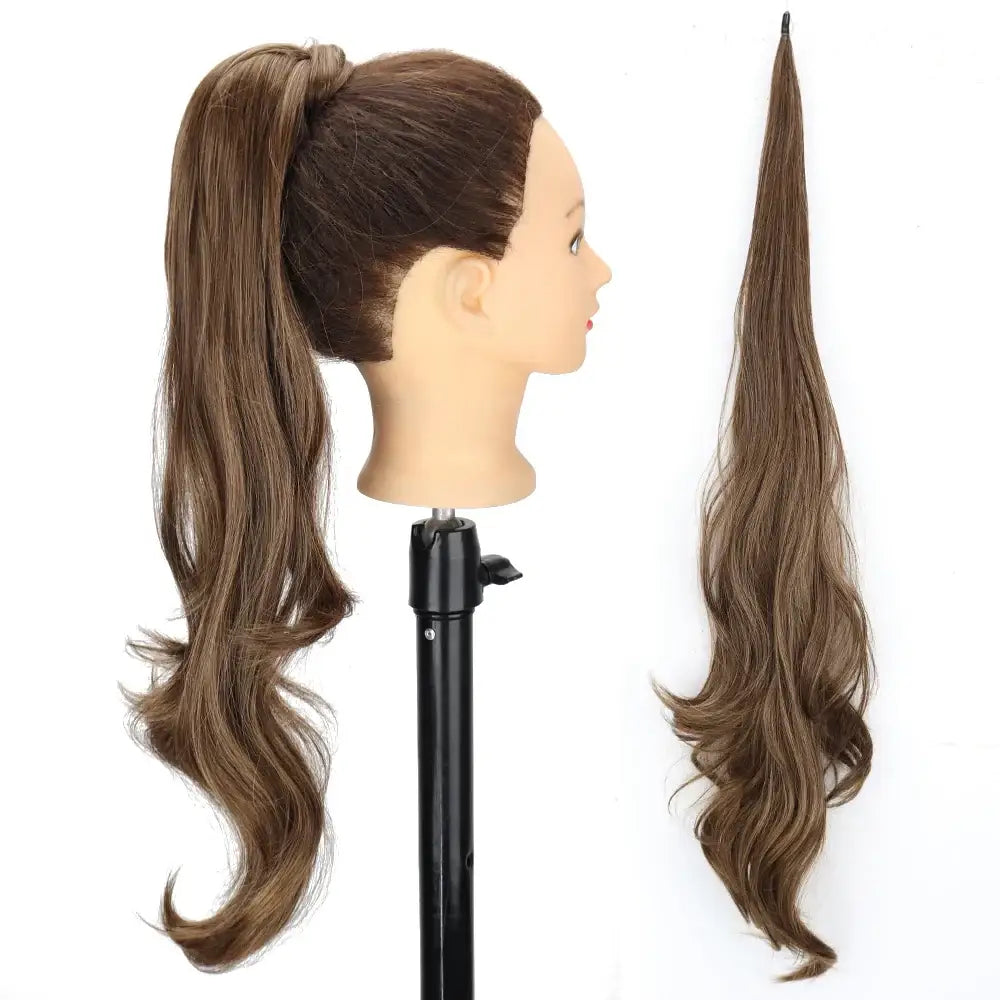 Elevate Your Style with Our Synthetic Wrap-Around Ponytail Collection - 2-30 / 30inches