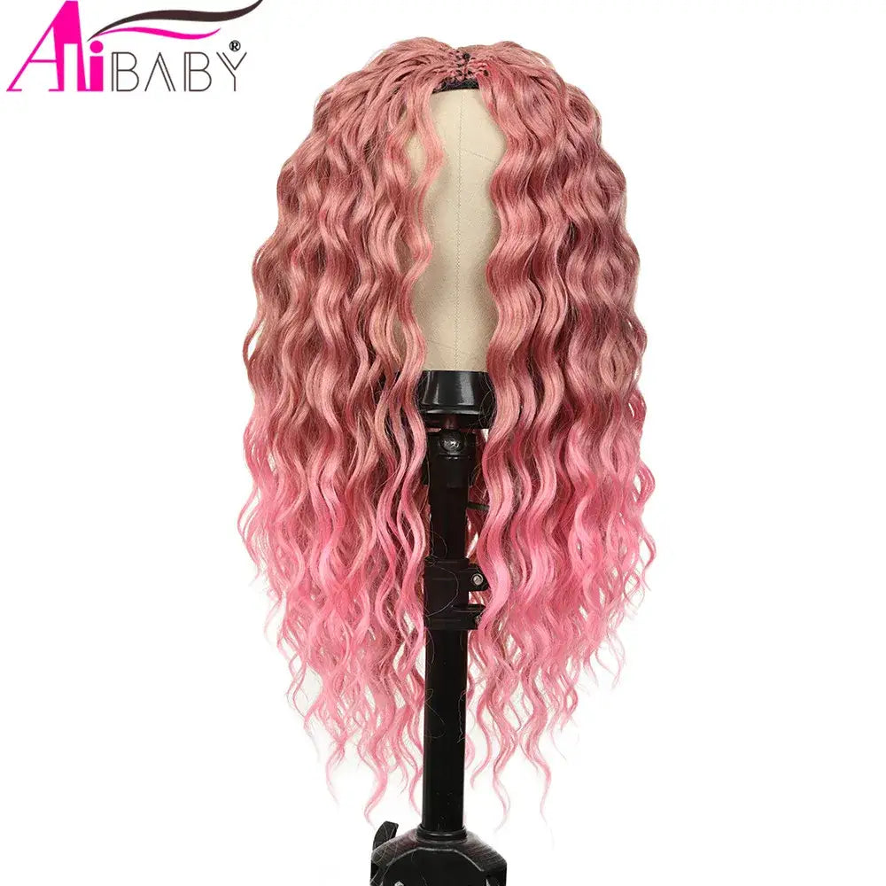 Elevate Your Style with Premium Synthetic Crochet Braiding Hair - T27-Pink / CHINA / 18inches | 1Pcs/Lot