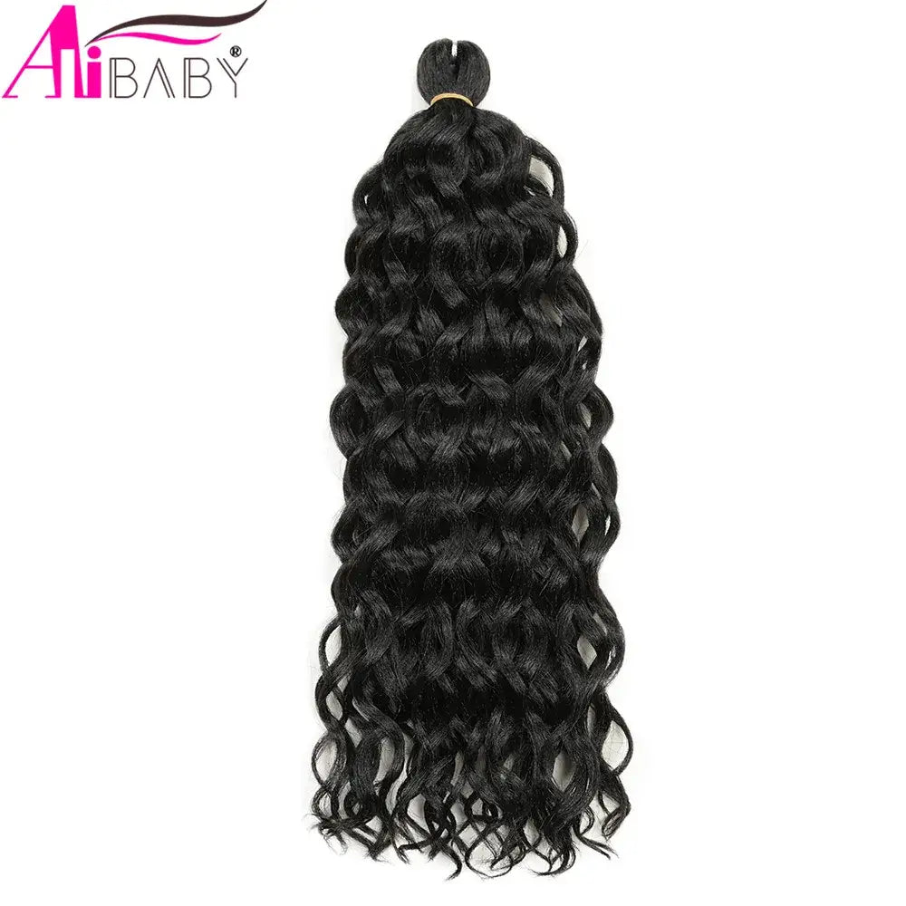 Elevate Your Style with Premium Synthetic Crochet Braiding Hair - 1B / CHINA / 18inches | 1Pcs/Lot