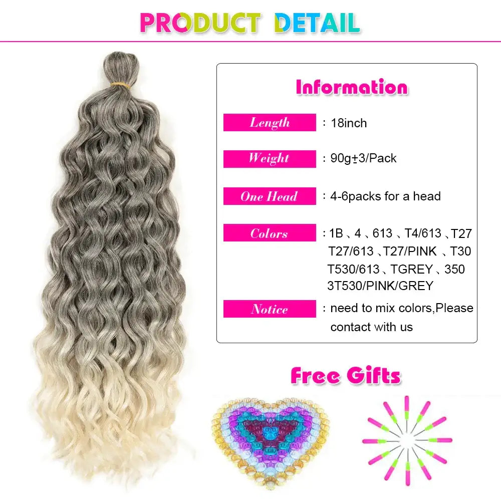 Elevate Your Style with Premium Synthetic Crochet Braiding Hair