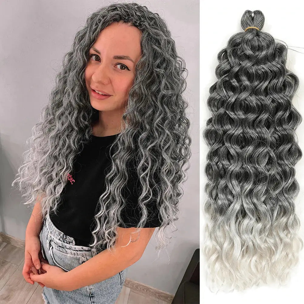 Elevate Your Style with Premium Synthetic Crochet Braiding Hair