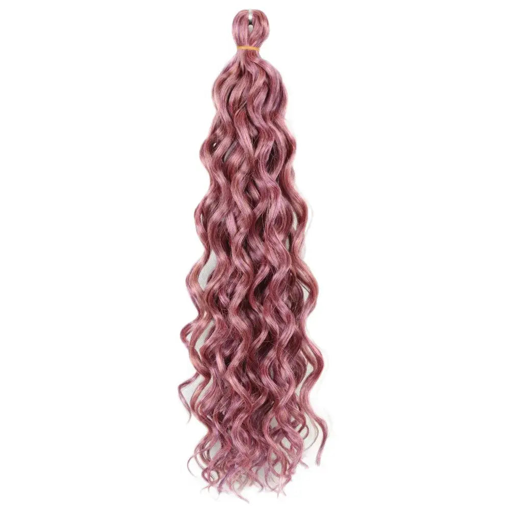 Elevate Your Style with Premium Synthetic Crochet Braiding Hair - MPURPLE-PINK-144 / CHINA / 18inches | 1Pcs/Lot