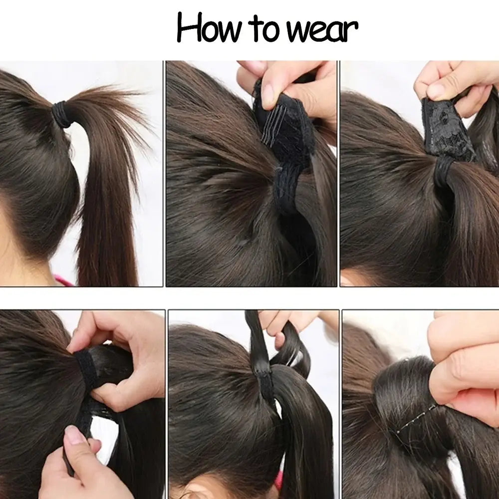 Elevate Your Style with Queen Afro Clip-In Ponytail Extensions