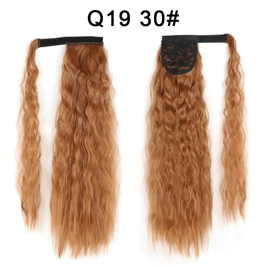 Elevate Your Style with Queen Afro Clip-In Ponytail Extensions - Q19-30 / 22INCHES