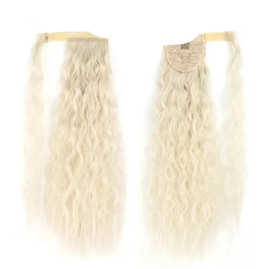 Elevate Your Style with Queen Afro Clip-In Ponytail Extensions - Q19-60 / 22INCHES