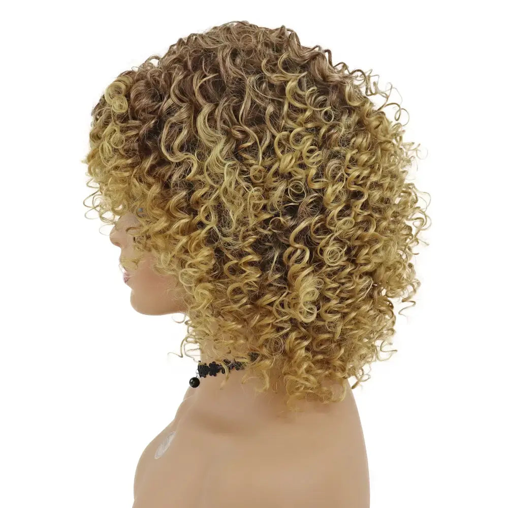 Elevate Your Style with Queen Afro’s Short Curly Ombre New Arrivals