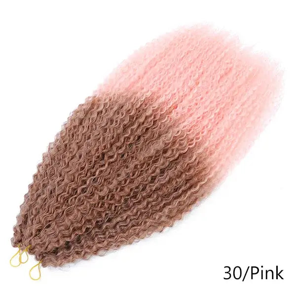 Embrace Individuality with Tomo Crochet Hair Extensions and Styles - 30 Pink / 30inches-76cm / CHINA | 10Packs