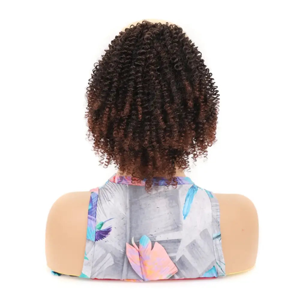 Embrace Your Beauty with Kinky Curly Wigs and Ponytail Extensions - 1BT33 / 20inches