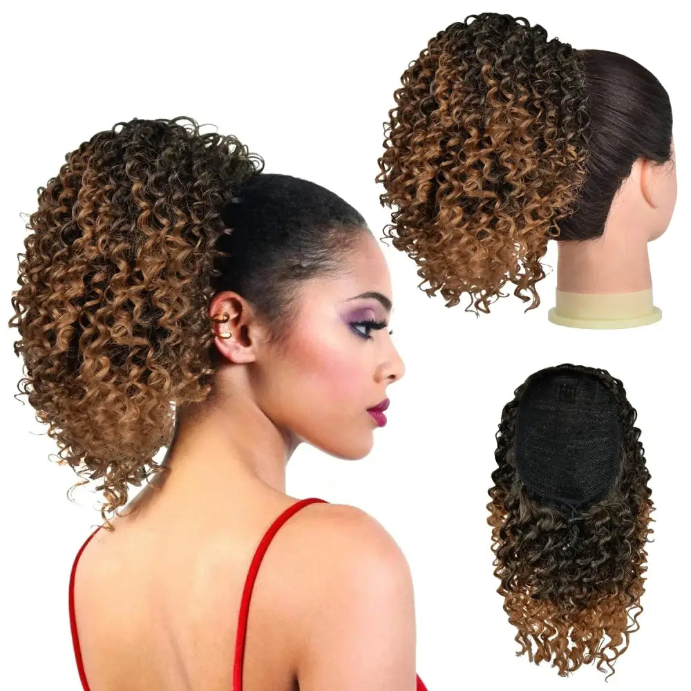 Embrace Your Beauty with Kinky Curly Wigs and Ponytail Extensions