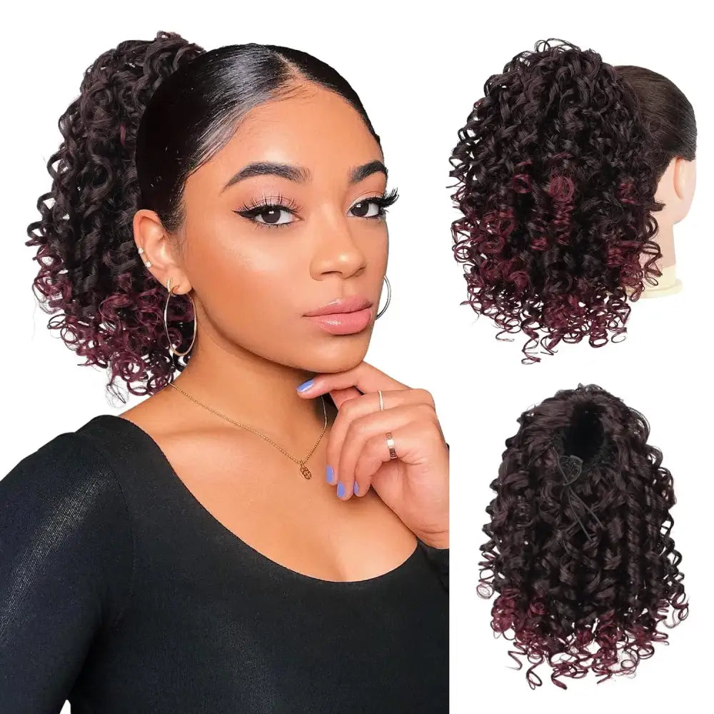 Embrace Your Beauty with Kinky Curly Wigs and Ponytail Extensions