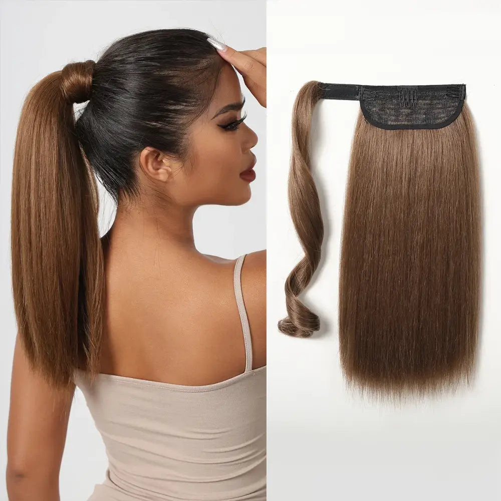 Embrace Your Beauty with Our Synthetic Heat-Resistant Ponytails - NMW1050-7