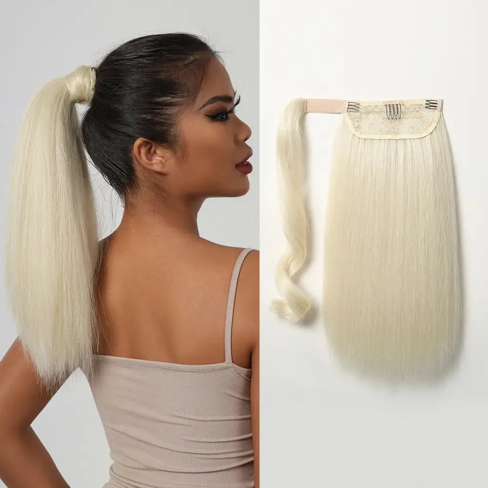 Embrace Your Beauty with Our Synthetic Heat-Resistant Ponytails - NMW1050-2