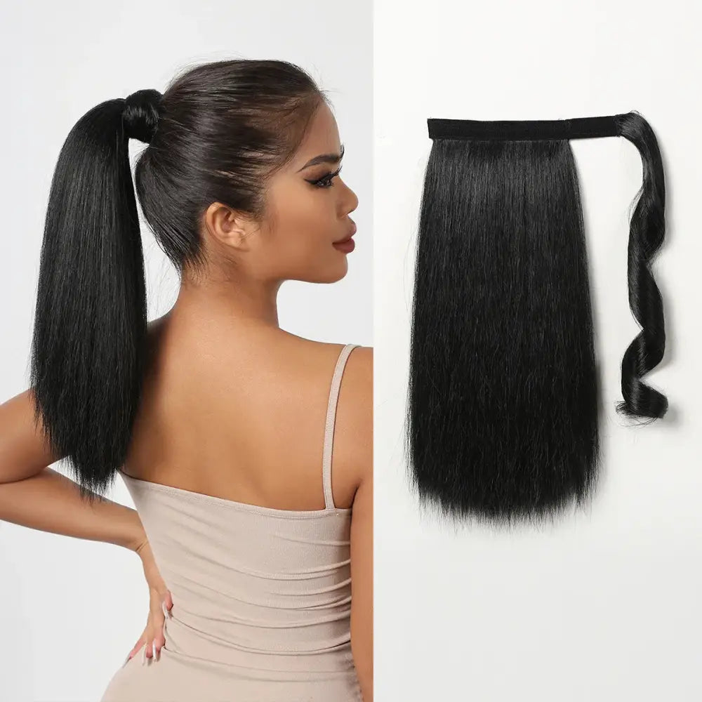 Embrace Your Beauty with Our Synthetic Heat-Resistant Ponytails